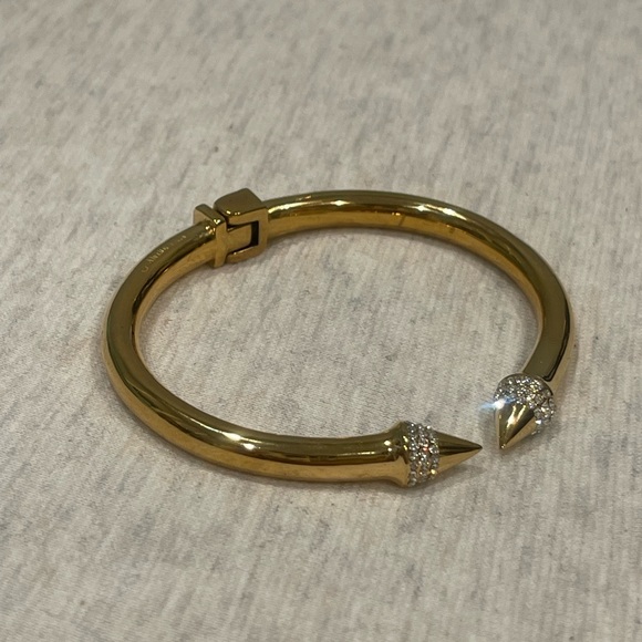 Vita Fede Jewelry - Vita Fede mini titan Gold Bracelet with Silver Accents